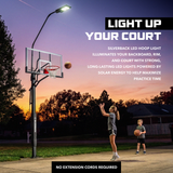 Silverback Solar LED Basketball Hoop Light