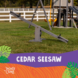 Cedar Seesaw