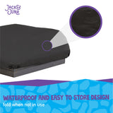 Jack and June sandbox cover green or black sides