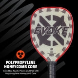 Composite Evoke Tear Drop Pickleball Paddle