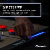 Atomic 9' LED Shuffleboard Table