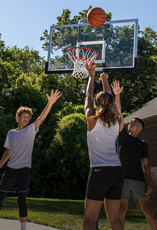 silverback basketball hoop sale promotion get a free basketball and shipping 