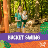 Bucket Playset Toddler Swing