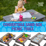 Convertible Sandbox with Table