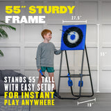 2-In-1 Axe & Archery Game Set