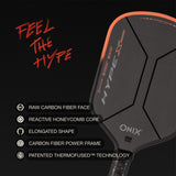 Hype X Pro Raw Carbon Pickleball Paddle
