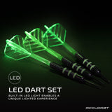 Tracer 3pk LED Darts - Green
