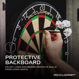 Accudart Standing LED Bristle Cabinet Set