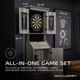 Accudart Standing LED Bristle Cabinet Set