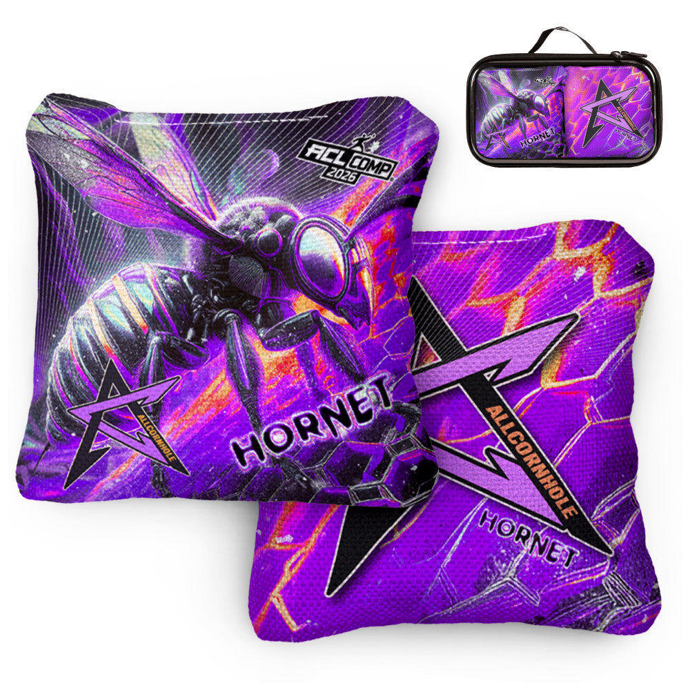 COMP Purple Hornet Cornhole Bags | American Cornhole League