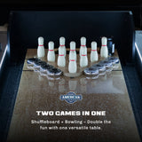 Brookdale 9’ LED Light Up Shuffleboard Table