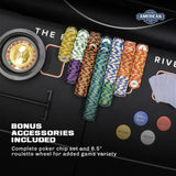 American Legend 84" Oval LED Casino Table