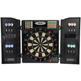 Titanium 5400 Electronic Dartboard with Integrated Cabinet