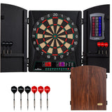 Arachnid Cricket Maxx 1.0 Electronic Dartboard Cabinet Set