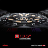 Arachnid Cricket Maxx 1.0 Electronic Dartboard Cabinet Set