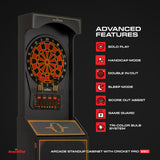 Cricket Pro 650 Standing Electronic Dartboard Cabinet Set