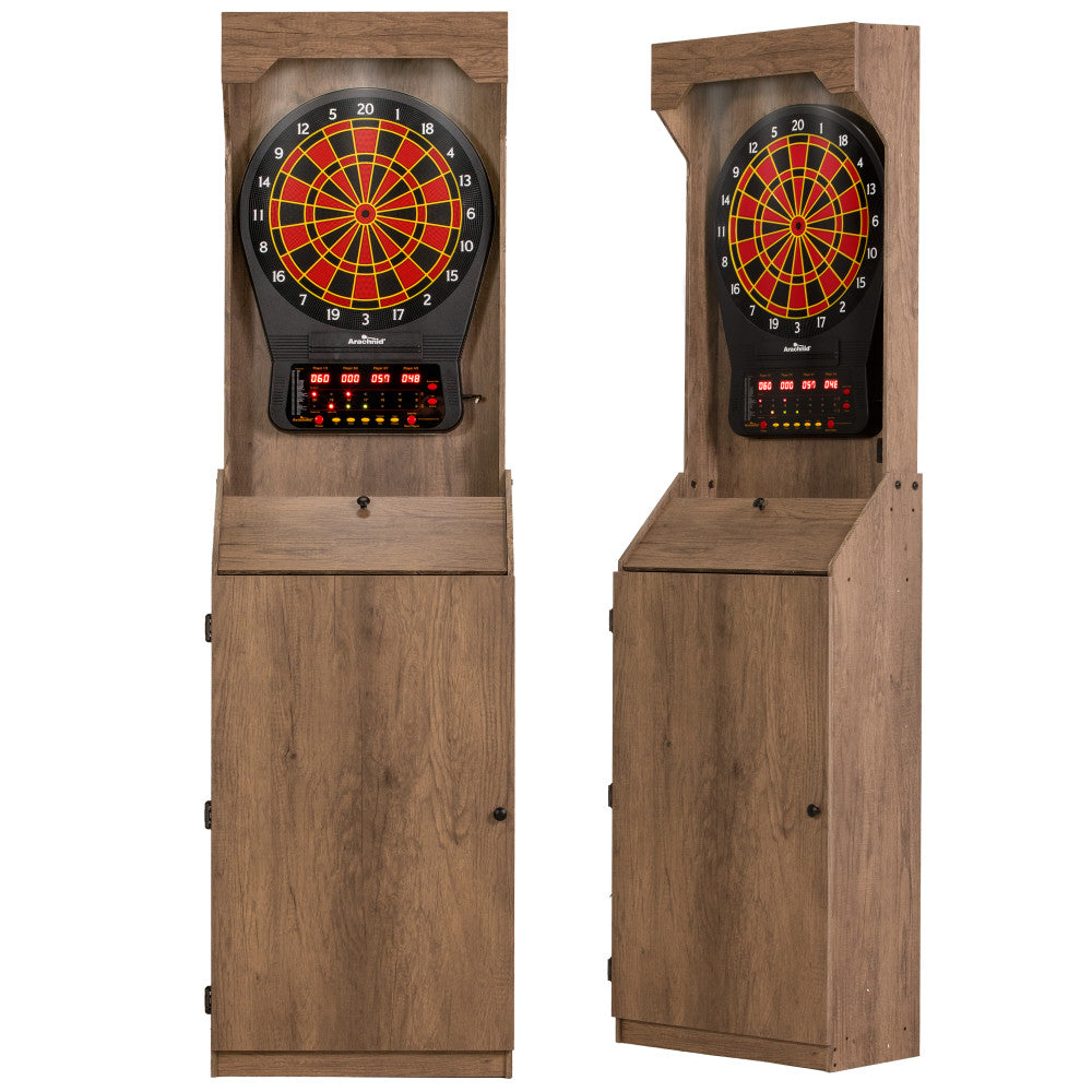 Arachnid LED Light Up Arcade Stand Up Rustic Cabinet with Cricket