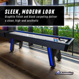 Atomic 9' Azure LED Shuffleboard Table