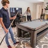 Hampton 3-In-1 Combo Game Table | Billiards + Ping Pong + Dining