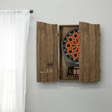 DMI Sports Brown CricketPro Dartboard Cabinet