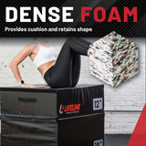 Lifeline Fitness Foam Plyo Boxes - Multiple Sizes and Sets Available