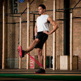 Lifeline Flat Resistance Band Kit for Increased Muscle Strength, Balance and Range of Motion - Levels 1, 2, 3