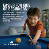 Mizerak 40" One-Piece Shorty Cue