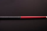 57" Two-Piece Hardwood Cue - Red