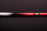 58" Deluxe Composite Neon Fade Cue - Red