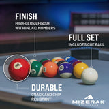Mizerak Pool Ball Set