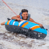 RAVE Sports Blade Boat Towable Tube Blue Orange