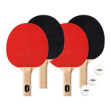 Classic 4 Player Table Tennis Racket Set