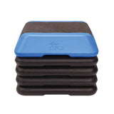 The Step Adjustable High Step Aerobic Platform with 4 Risers - Made in the USA - Blue
