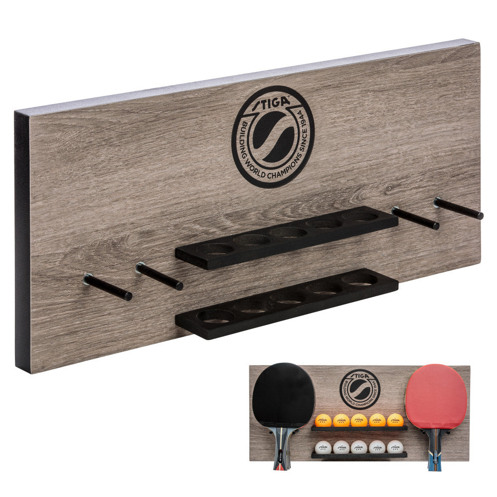 Table Tennis Storage Wall Rack | Escalade Sports