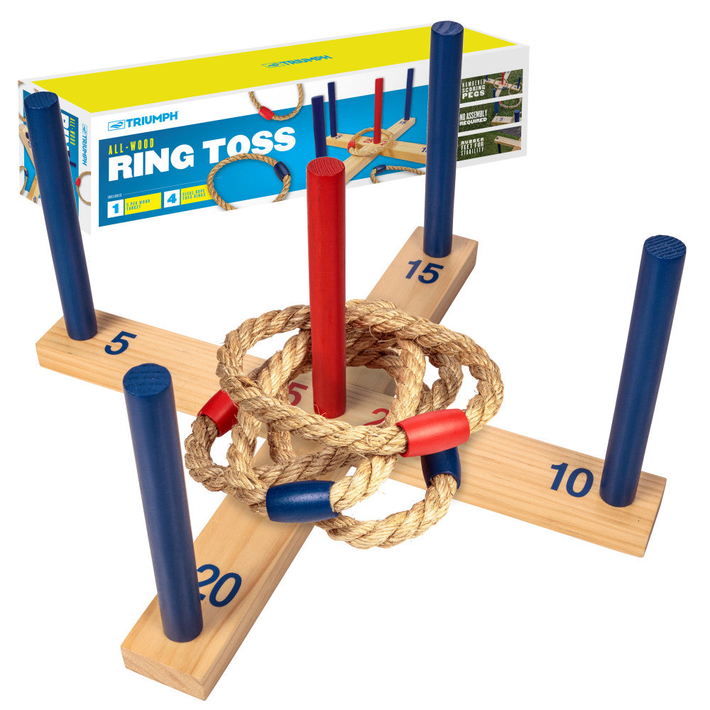 Wooden Portable Ring Toss | Triumph | Escalade Sports