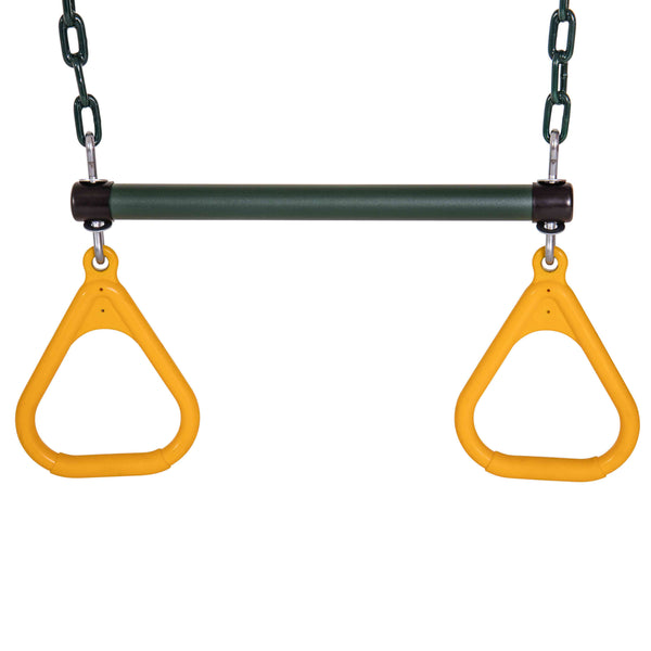 Jack and June Ring Trapeze Bar and Swing Playset Attachment 