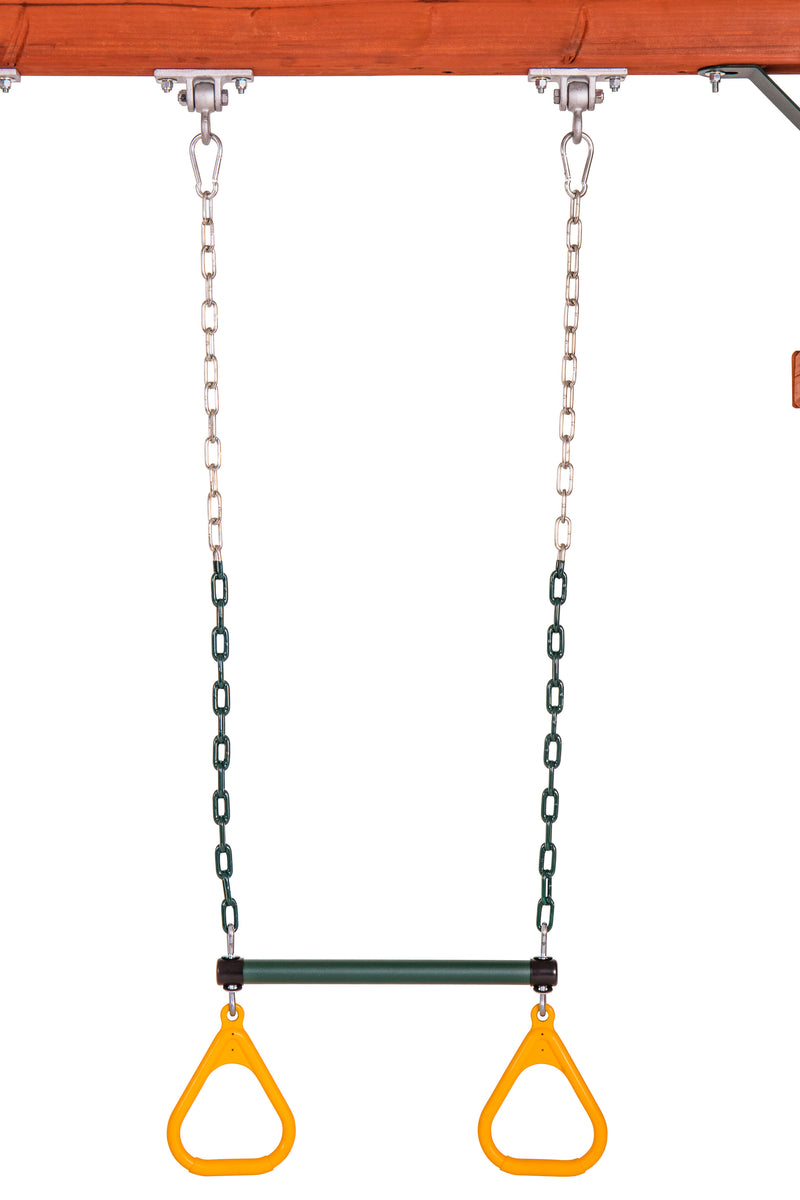 Jack and June Ring Trapeze Bar and Swing Playset Attachment 
