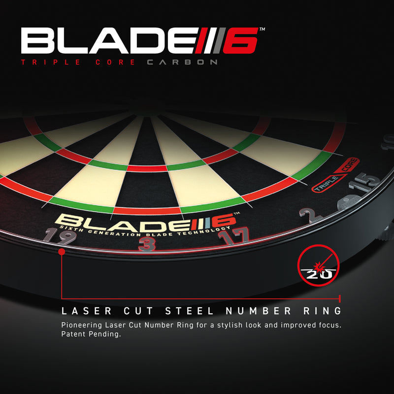 Winmau Blade 6 Triple Core Bristle Dartboard_8