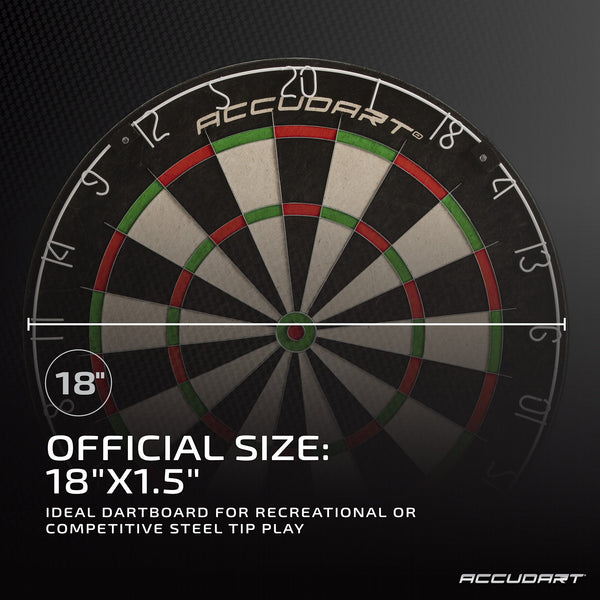 Accudart Edge Bristle Dartboard