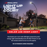 Goaliath Solar LED Hoop Light