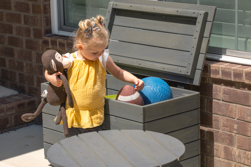 Wooden Toy Chest
