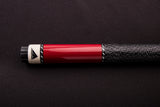 57" Two-Piece Hardwood Cue - Red