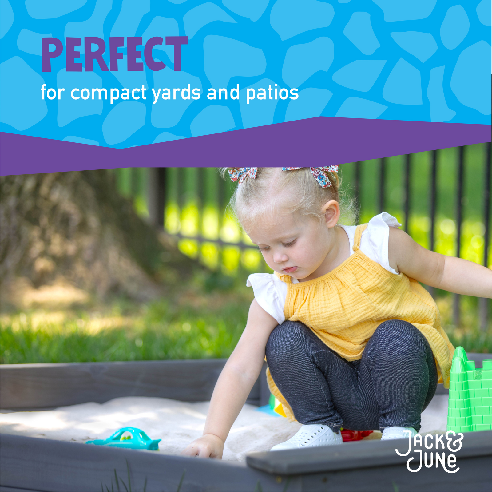 Hexagonal Sand Box | Jack & June | Escalade Sports