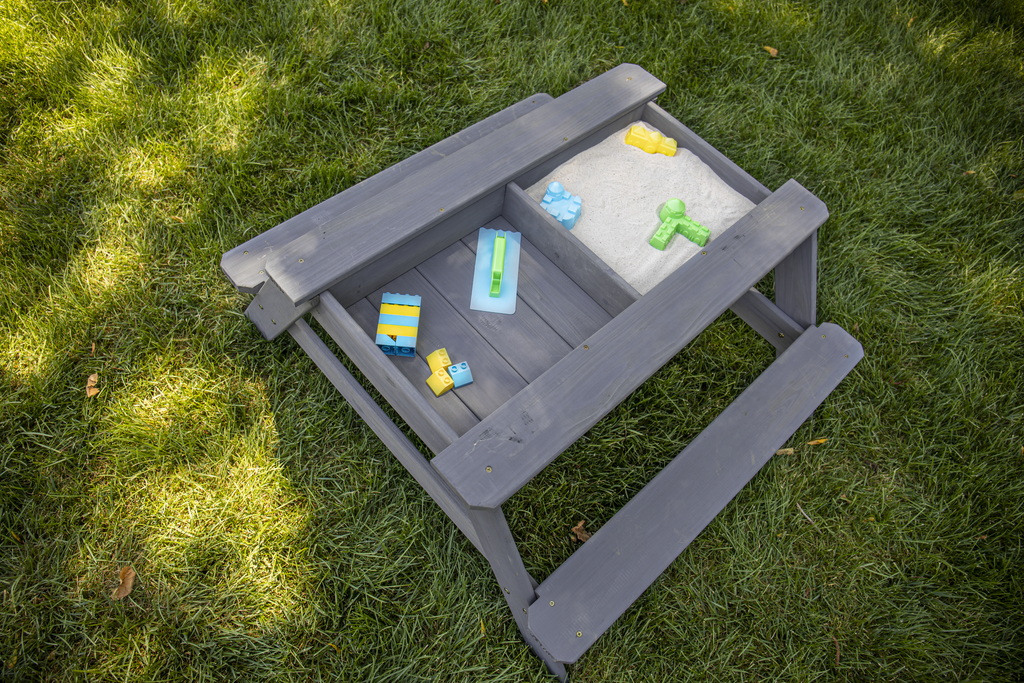 Convertable Sand Table Convertible Sandbox with Table | Jack & June | Escalade Sports