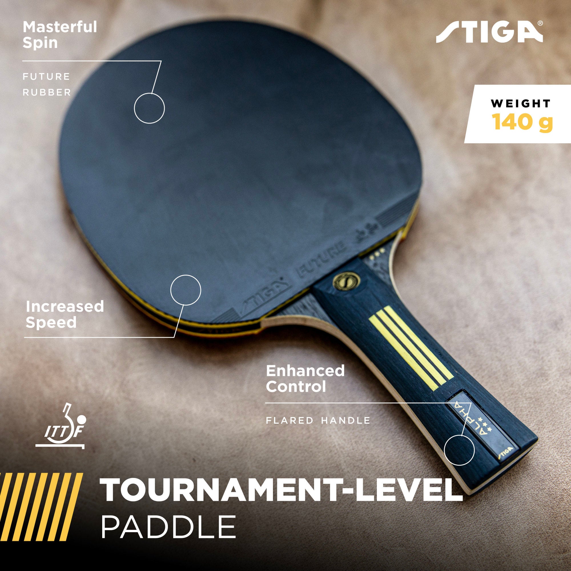 Alpha Table Tennis Racket | Escalade Sports