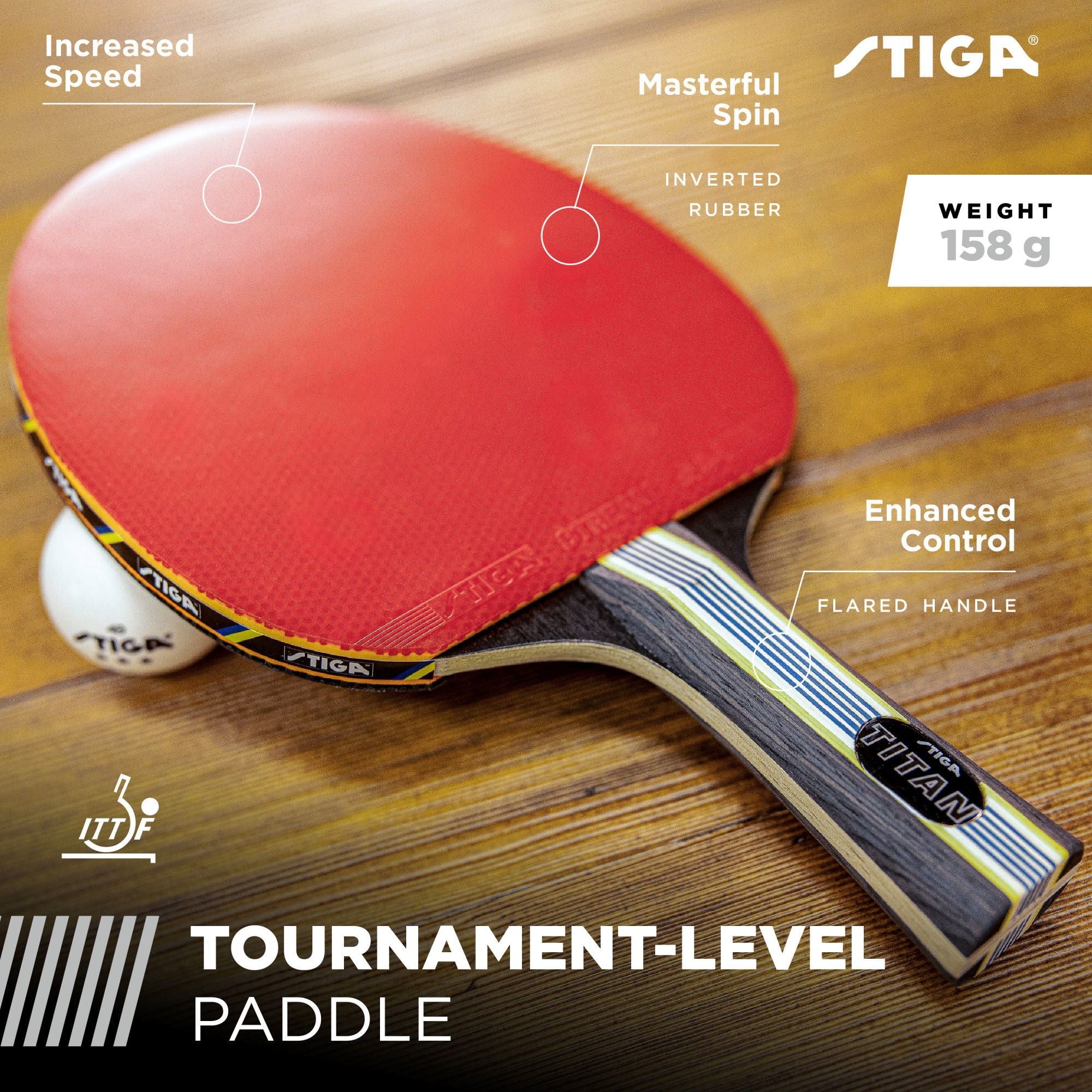 Tennia Racket Titan Table Tennis Racket | Escalade Sports