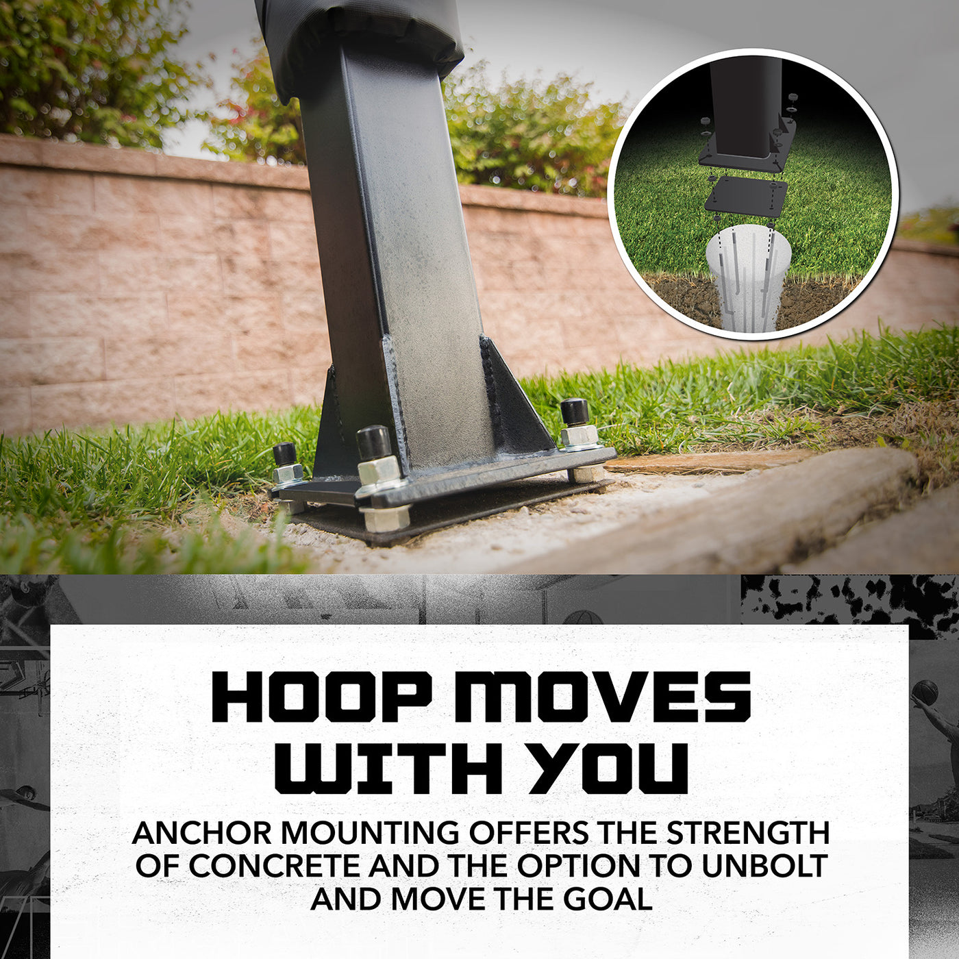 SB54 In-Ground Basketball Hoop | Escalade Sports