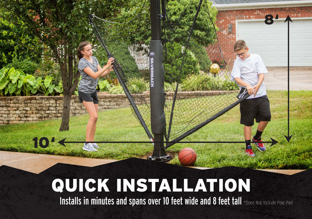 Silverback Basketball Yard Guard Rebounder Escalade Sports