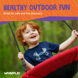 three rope round swing for kids healthy outdoor fun 