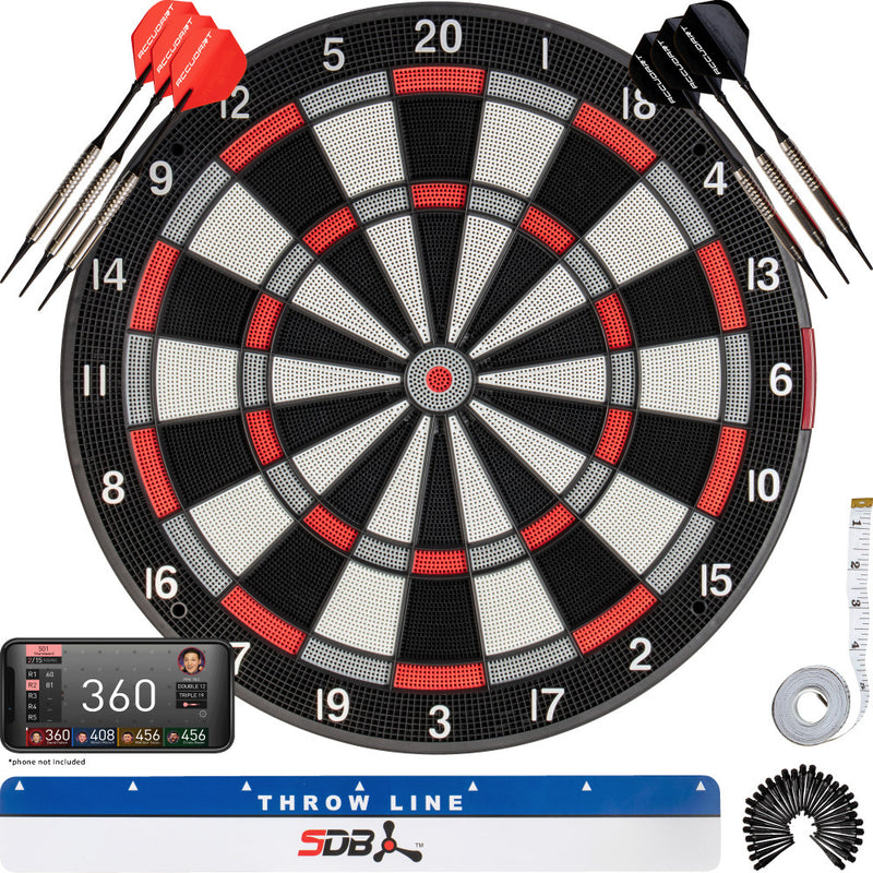 Accudart Soft Tip Smart Electronic Dartboard with Online Game Play_1